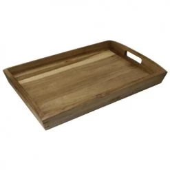 Olympia Plats, Saladiers Et Coupelles Plateau De Service En Acacia 51x35cm