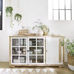 Maisons Du Monde Plats, Saladiers Et Coupelles Plateau En Paulownia -saladiers et coupelles Soldes plateau en paulownia 1000 7 7 210501 3