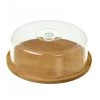 Wadiga Plats, Saladiers Et Coupelles Plateau Fromage Bambou Rond Et Cloche Acrylique -saladiers et coupelles Soldes plateau fromage bambou rond et cloche acrylique