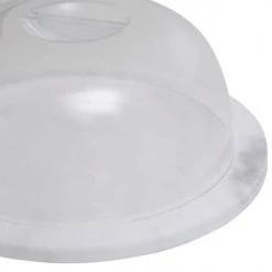 Wadiga Plats, Saladiers Et Coupelles Plateau Fromage Rond Marbre Blanc Et Cloche Acrylique D20cm -saladiers et coupelles Soldes plateau fromage rond marbre blanc et cloche acrylique d20cm 1