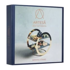 Artesà Plats, Saladiers Et Coupelles Plateau Rond à 2 Niveaux Fini Laiton Et En Ardoise Doré Noir 13 Artesà Plats, Saladiers Et Coupelles Plateau Rond à 2 Niveaux Fini Laiton Et En Ardoise Doré Noir -saladiers et coupelles Soldes plateau rond a 2 niveaux fini laiton et en ardoise dore noir 5