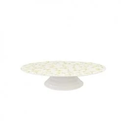 Blanc Mariclo Plats, Saladiers Et Coupelles Présentoir à Gâteau En Céramique Multicolore H8