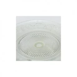 Wadiga Plats, Saladiers Et Coupelles Présentoir à Gâteau Sur Pied Rond En Verre 25x25x7cm -saladiers et coupelles Soldes presentoir a gateau sur pied rond en verre 25x25x7cm 4