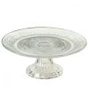 Wadiga Plats, Saladiers Et Coupelles Présentoir à Gâteau Sur Pied Rond En Verre 7,5x7,5x18cm -saladiers et coupelles Soldes presentoir a gateau sur pied rond en verre 7 5x7 5x18cm