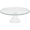 Wadiga Plats, Saladiers Et Coupelles Présentoir à Gâteau / Tarte Sur Pied Rond En Verre D31cm -saladiers et coupelles Soldes presentoir a gateau tarte sur pied rond en verre d31cm
