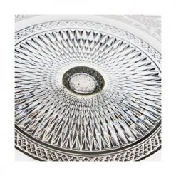 Wadiga Vaisselle De Noël Présentoir à Gâteau / Tarte Sur Pied Rond En Verre Romance - 22x22x7cm -saladiers et coupelles Soldes presentoir a gateau tarte sur pied rond en verre romance 22x22x7cm 3