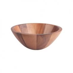 T&G Woodware Plats, Saladiers Et Coupelles Saladier 25 Cm En Acacia En Bois Marron