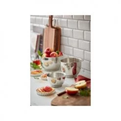 Rosti Plats, Saladiers Et Coupelles Saladier En Acier Argent -saladiers et coupelles Soldes saladier en acier argent 2