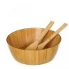 Wadiga Plats, Saladiers Et Coupelles Saladier En Bambou Avec Couverts De Service -saladiers et coupelles Soldes saladier en bambou avec couverts de service