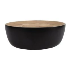 Maisons Du Monde Vaisselle De Noël Saladier En Bambou Coloris Blanc Et Naturel -saladiers et coupelles Soldes saladier en bambou coloris noir et naturel 1000 5 29 194451 1