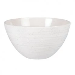 Maisons Du Monde Plats, Saladiers Et Coupelles Saladier En Faïence Crème