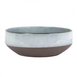 Maisons Du Monde Vaisselle De Noël Saladier En Faïence Grise