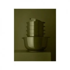 Rosti Plats, Saladiers Et Coupelles Saladier En Plastique Vert Olive -saladiers et coupelles Soldes saladier en plastique vert olive 4