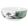 Maisons Du Monde Plats, Saladiers Et Coupelles Saladier En Porcelaine écrue, Noire Et Bleue Motif Tropical -saladiers et coupelles Soldes saladier en porcelaine ecrue noire et bleue motif tropical 1000 12 17 224123 1