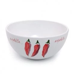 Maison Jean-Vier Plats, Saladiers Et Coupelles Saladier Faïence Blanc 28x16