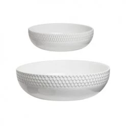 Sia Deco Plats, Saladiers Et Coupelles Saladiers Cécile En Faïence - Lot De 2