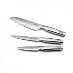 Sabatier Trompette Découpe Set 3 Couteaux De Cuisine -saladiers et coupelles Soldes set 3 couteaux de cuisine 1