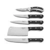 Sabatier Trompette Découpe Set 5 Couteaux De Boucher -saladiers et coupelles Soldes set 5 couteaux de boucher