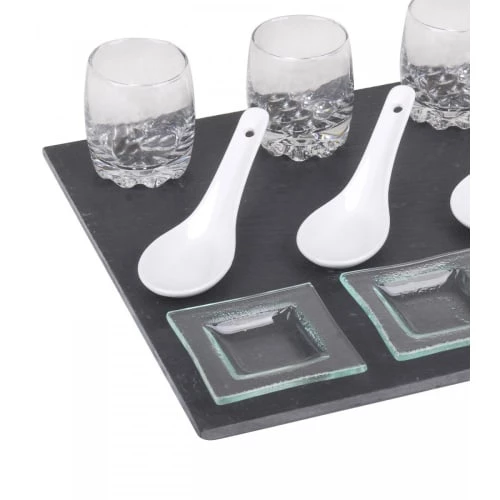 Wadiga Plats Apéritif Et Accessoires Set Amuse-bouches 10 Pièces 4 Wadiga Plats Apéritif Et Accessoires Set Amuse-bouches 10 Pièces – Image 2
