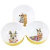 Les Jardins De La Comtesse Plats Apéritif Et Accessoires Set Apéritif De 3 Bols En Mélamine Pure Avec Des Motifs Lamas -saladiers et coupelles Soldes set aperitif de 3 bols en melamine pure avec des motifs lamas
