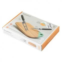BergHoff Set De 2 Couteaux Avec Planche à Découper En Bambou -saladiers et coupelles Soldes set de 2 couteaux avec planche a decouper en bambou 3