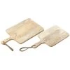 Wadiga Set De 2 Planches à Découper En Bois à Suspendre -saladiers et coupelles Soldes set de 2 planches a decouper en bois a suspendre