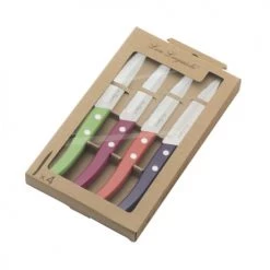 Lou Laguiole Découpe Set De 4 Couteaux "Office" -saladiers et coupelles Soldes set de 4 couteaux office 6