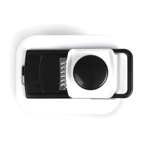 Livoo Découpe Set Mandoline Avec Bac 2,65L En Plastique Bleu 5 Livoo Découpe Set Mandoline Avec Bac 2,65L En Plastique Bleu – Image 3