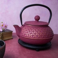 Aromandise Théières Sous-théière Japonaise En Fonte Noire -saladiers et coupelles Soldes sous theiere japonaise en fonte noire 2