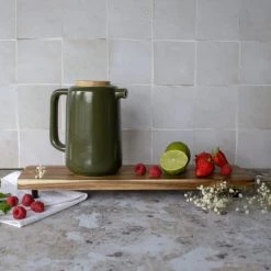 OGO Living Théières Théière Avec Couvercle En Grès Et Bois 900 Ml -saladiers et coupelles Soldes theiere avec couvercle en gres et bois 900 ml 14