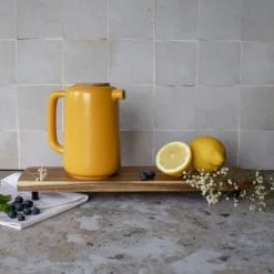 OGO Living Théières Théière Avec Couvercle En Grès Et Bois 900 Ml -saladiers et coupelles Soldes theiere avec couvercle en gres et bois 900 ml 20