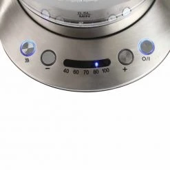 Livoo Théières Théière - Bouilloire électrique En Verre Gris -saladiers et coupelles Soldes theiere bouilloire electrique en verre gris 3