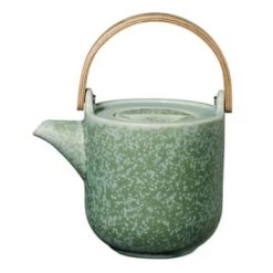 ASA Selection Théières Théière Coppa Minto En Céramique Et Bois 1L -saladiers et coupelles Soldes theiere coppa minto en ceramique et bois 1l 1