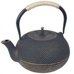 Signes Grimalt Théières Théière De Type Japonaise Noire En Fonte 1.8 Litre