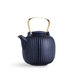 Kähler Design Théières Théière En Céramique Indigo 1,2L -saladiers et coupelles Soldes theiere en ceramique indigo 1 2l 5