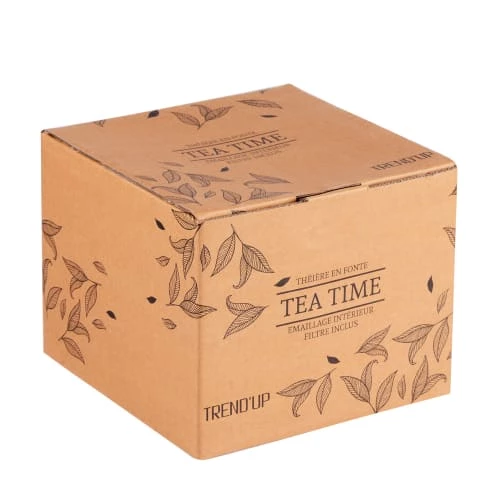 Trend'up Théières Théière En Fonte 1 L Avec Fitre Inox Jaune 5 Trend'up Théières Théière En Fonte 1 L Avec Fitre Inox Jaune – Image 3