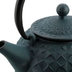 Novastyl Théières Théière En Fonte Bleue 1L -saladiers et coupelles Soldes theiere en fonte bleue 1l 2