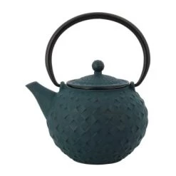 Novastyl Théières Théière En Fonte Bleue 1L