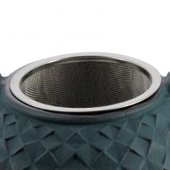 Novastyl Théières Théière En Fonte Bleue 1L -saladiers et coupelles Soldes theiere en fonte bleue 1l 3