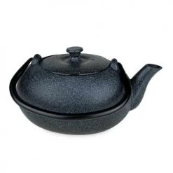 Aromandise Théières Théière En Fonte Noire 500ml -saladiers et coupelles Soldes theiere en fonte noire 500ml 2