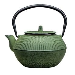 Novastyl Théières Théière En Fonte Verte 1,2L