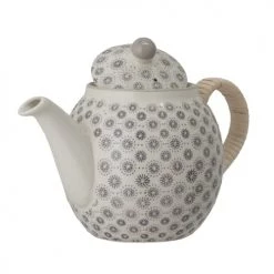 Bloomingville Théières Théière En Grès Gris