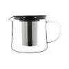 Novastyl Théières Théière En Verre Avec Infuseur En Acier Inoxydable 1,5L -saladiers et coupelles Soldes theiere en verre avec infuseur en acier inoxydable 1 5l