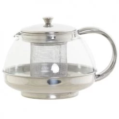 ITEM International Théières Théière En Verre Avec Infuseur En Acier Inoxydable 1050 Ml