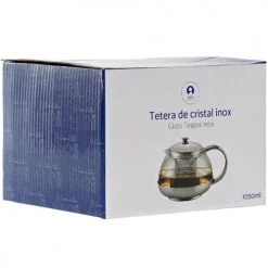 ITEM International Théières Théière En Verre Avec Infuseur En Acier Inoxydable 1050 Ml -saladiers et coupelles Soldes theiere en verre avec infuseur en acier inoxydable 1050 ml 3