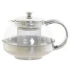 ITEM International Théières Théière En Verre Avec Infuseur En Acier Inoxydable 600 Ml -saladiers et coupelles Soldes theiere en verre avec infuseur en acier inoxydable 600 ml