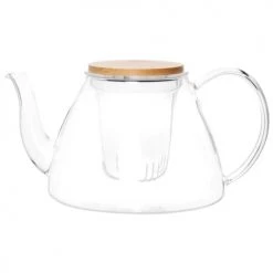 Maisons Du Monde Théières Théière En Verre Couvercle En Bambou 1.2L