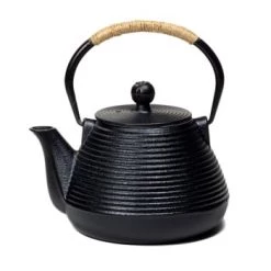 Mani Bhadra Théières Théière Japonaise Noire En Fonte 1,2L -saladiers et coupelles Soldes theiere japonaise noire en fonte 1l 3