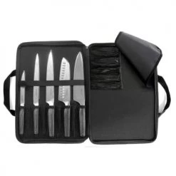 Sabatier Trompette Découpe Trousse 5 Couteaux De Cuisine