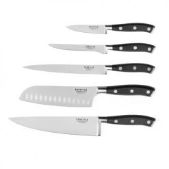 Sabatier Trompette Découpe Trousse 5 Couteaux De Cuisine -saladiers et coupelles Soldes trousse 5 couteaux de cuisine 19